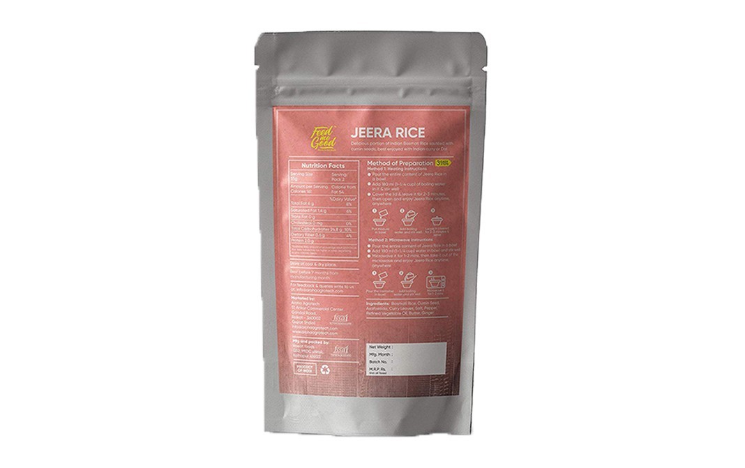 Feed Me Good Jeera Rice    Pack  70 grams
